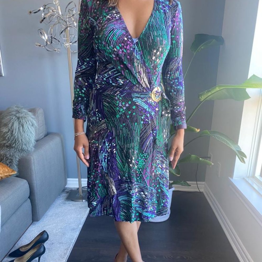 Cache Belted Dress